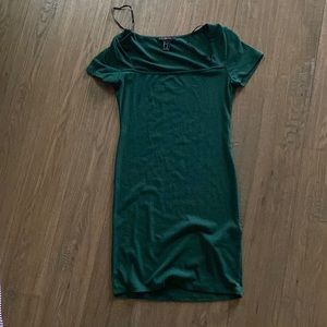 Forever 21 mini green body con dress